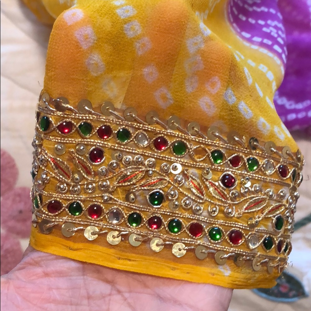 Indian Sari! Free Shipping 💌 - Picture 2 of 4